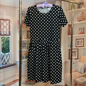 Lularoe dress with zip up back and pockets!